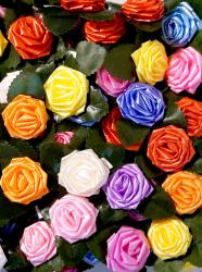 Банты розы средние 3см.