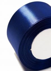 Лента атласная 48мм х 23м тёмно-синяя №38 (8350)